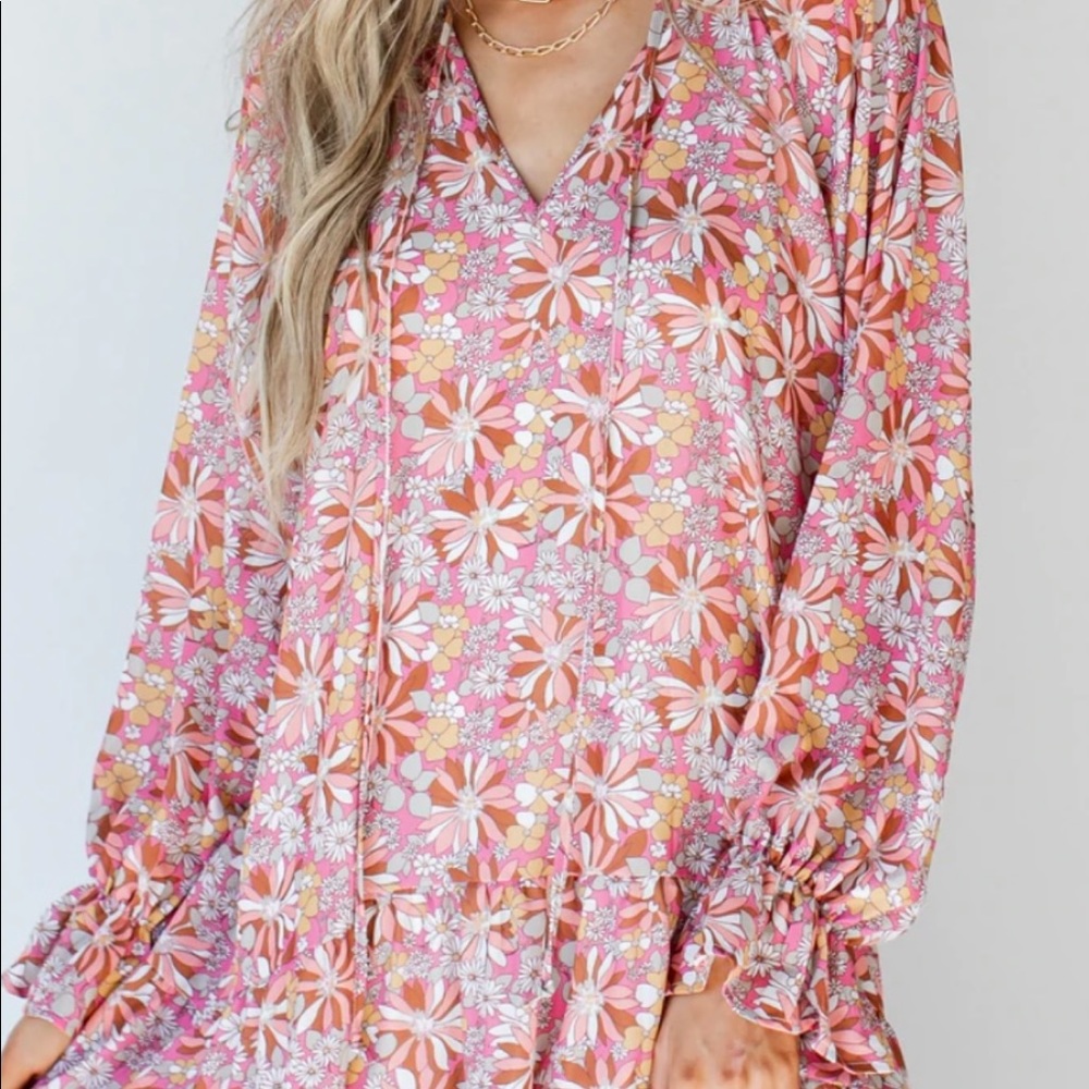 MIDI flower dress— NWT